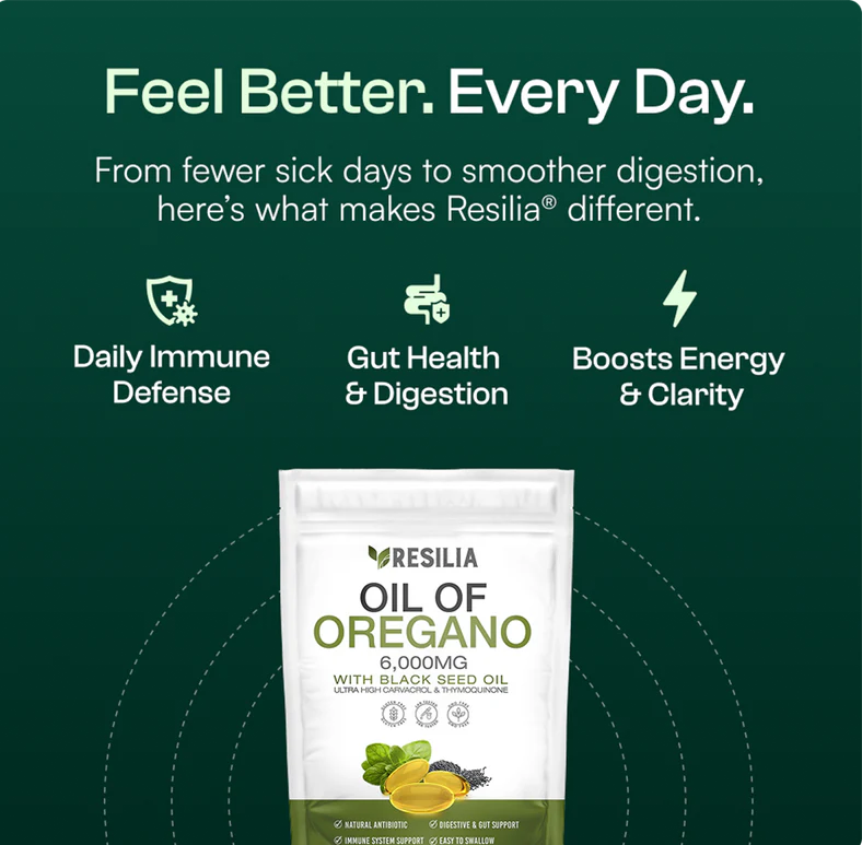 Resilia™ Oil of Oregano Softgels