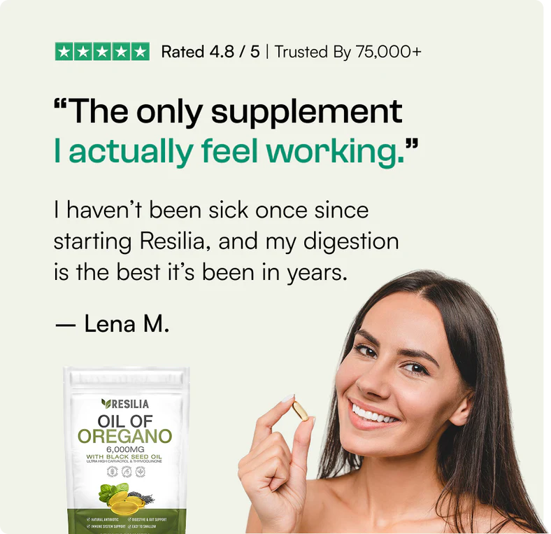 Resilia™ Oil of Oregano Softgels