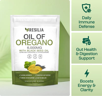 Resilia™ Oil of Oregano Softgels